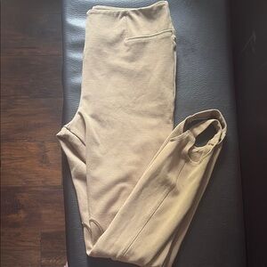 Carbon38 High-Waisted stirrup dress pants, medium